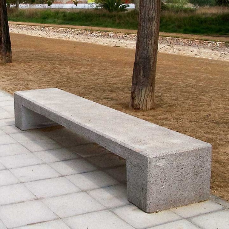 Banc urbà de formigó Amposta